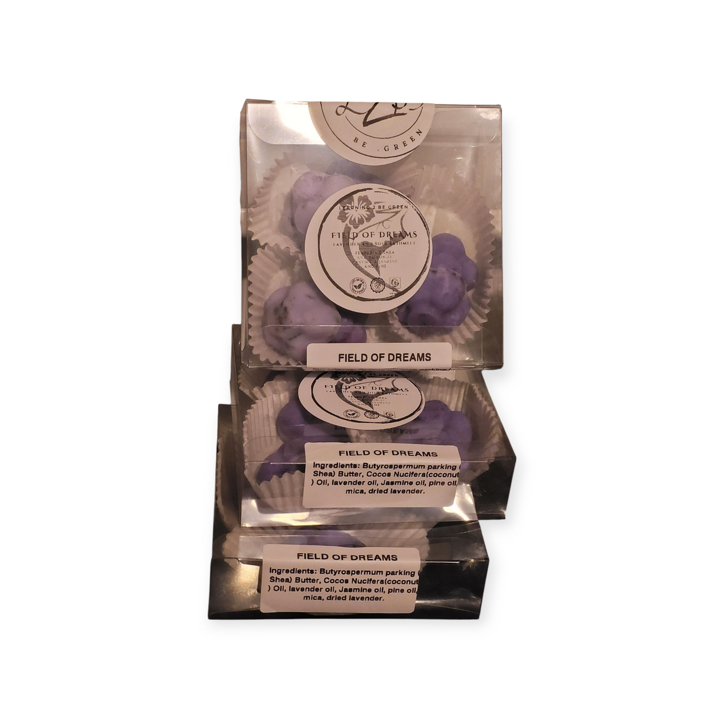 Field of dreams Shea bath melts. 4-pack