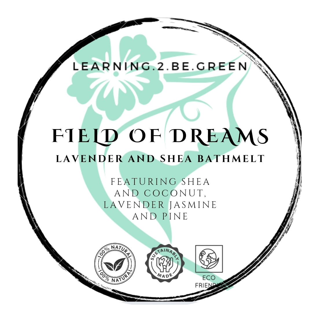 Field of dreams Shea bath melts. 4-pack
